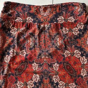 Long colorful skirts